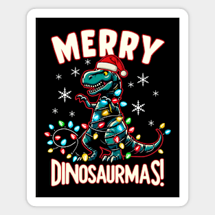 Funny Dinosaur Gifts Men Women Kids Dinosaur Ugly Christmas Magnet